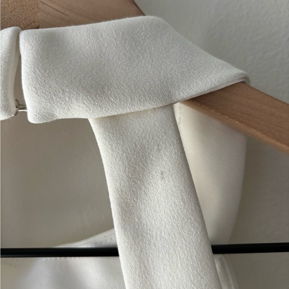 Xscape Crepe Halter Neck side slit dress Sz 16 - Picture 10 of 10